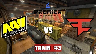 Финал. Группа C. NAVI vs FAZE. Map-3 Train. Blast Premier Spring Groups 2021