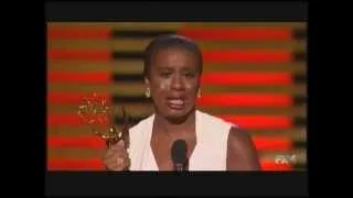 Uzo Aduba wins Emmy Award for Orange Is the New Black (2014)