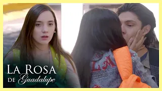Patricia besa a Axel para darle celos a Ivana | La Rosa de Guadalupe | Ser tóxica está de moda