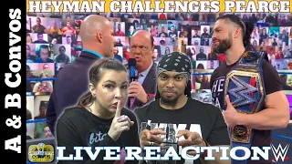 Paul Heyman Challenges Adam Pearce To A Match - LIVE REACTION | Smackdown Live 1/22/21