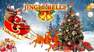 Jingle Bells Jingle Bells| 🎅🏻 Kids Christmas Songs | Christmas Carols 2023 | Riya Rhymes Gujarati