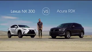 2019 Lexus NX 300 vs 2019 Acura RDX – Video Review Comparison