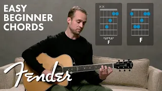 How To Play F Major Guitar Chord | Major Chords | Fender Play