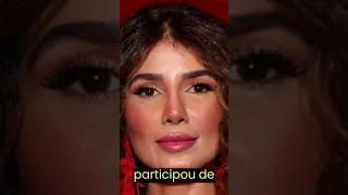 Paula Fernandes é estrela de desfile, mas público só consegue olhar o rosto diferente da cantora