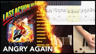 Angry Again by Megadeth | Play-through | Breakdown and Parts | Tab