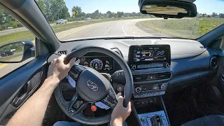 2022 Hyundai Kona N - POV Test Drive (Binaural Audio)
