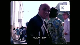 1970s Hong Kong, Busy Street Scenes, Peak Tower, 35mm