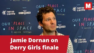 Jamie Dornan 'emotional' at Derry Girls finale | Concerns over NI politics and co-education