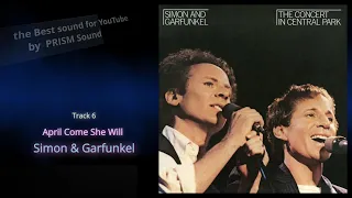 [고음질 음원] Simon & Garfunke - April Come She Will (The Concert in Central Park) 한국인이 유독 좋아하는 라이브^^