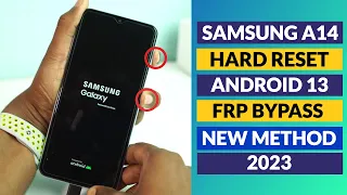 NEW 2023 !!! Samsung Galaxy A14 5G Hard Reset & FRP Bypass Android 13 [Full Unlock]