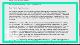 With students 'missing' from Florida schools amid pandemic, house speaker sends letter to districts