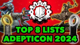 TOP 8 Lists of AdeptiCon 2024! - Middle Earth Strategy Battle Game | MESBG