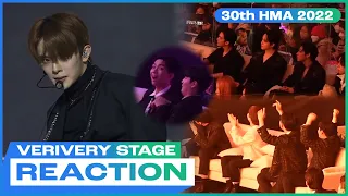 [Reaction cam] VERIVERY Undercover DAY 1 | KimHoJoong LUCY Billlie WEI | 30th HMAs 2022