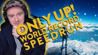 The World Record for Only Up! Speedrun || Bawkbasoup Reacts