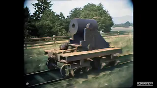 Buster Keaton   The General(fragment)✅ [Upscale 4к 50FPS] Colorized