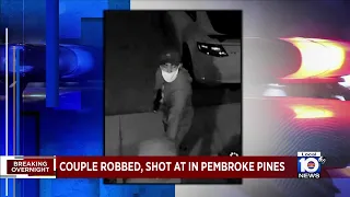 Police searching for armed robber who held a couple at gunpoint