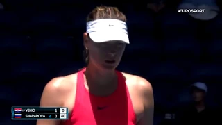 Мария Шарапова – Донна Векич. Первый круг Australian Open. Обзор матча