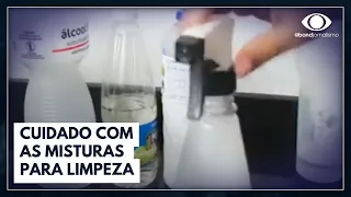 Cuidado: misturar produtos pode fazer mal à saúde | Jornal da Band