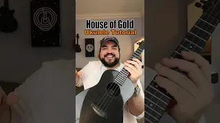 How to play ‘House of Gold’ by Twenty One Pilots (Ukulele Tutorial) #shorts