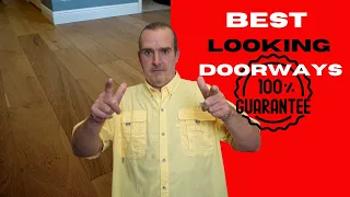 HOW TO START A WOOD FLOOR doorway transitions STEP BY STEP beginners guide DOORWAY DORDER diy