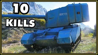 FV4005 Stage II - 10 Kills - 10K Damage - World of Tanks Gameplay