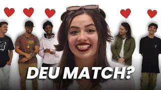 5 vs 1 - Uma Mulher Escolhe Entre 5 Homens - Match Perfeito