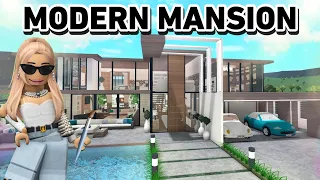 BUILDING A $1M MODERN MANSION IN BLOXBURG