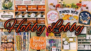 👑🚨🛒Fallin' into Hobby Lobby🧡 Hobby Lobby Fall 2024 Preview!! Storewide Clearance Event 50%-75% Off!!