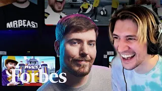 xQc Reacts to 'Could MrBeast Be the First YouTuber Billionaire? | Forbes'