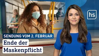 Ende der Maskenpflicht | hessenschau vom 02.02.2023