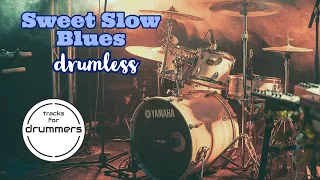 Drumless Blues Backing Track // Sweet Slow 12 Bar Blues