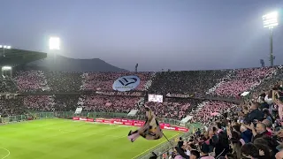 Ingresso Palermo-Venezia e coreografia CURVA NORD 12 Palermo