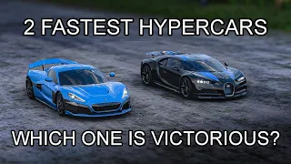 Bugatti Chiron SS VS. Rimac Nevera 0-210 MPH | Acceleration Comparison