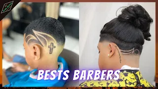 THE BESTS BARBERS IN THE WORLD! - Melhores cortes de cabelos masculino #185