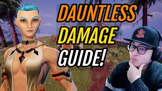 *FIXED* Dauntless - How Damage Works! - Full Explanation & Demonstration!