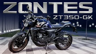 ОБЗОР МОТОЦИКЛА ZONTES ZT350-GK