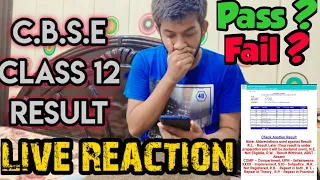 CHECKING MY CBSE CLASS 12 BOARDS RESULT | *LIVE REACTION* |