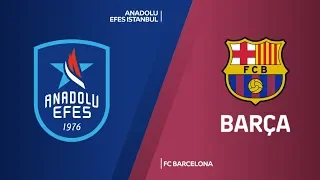 Anadolu Efes Istanbul - FC Barcelona Highlights | Turkish Airlines EuroLeague,  Round 1