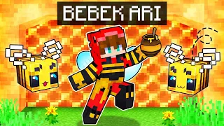 BEBEK ARI olarak Arı Dünyasına Gitmek! - Minecraft