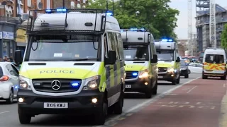 Police at a football derby in London (Spurs Vs Arsenal)