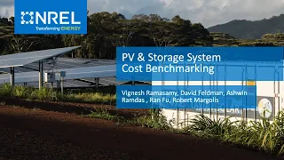PV & Storage System Cost Benchmarking