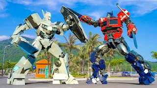 Transformers Full Movie - Optimus Prime vs Silver Fight Scene | Paramount Pictures [HD]