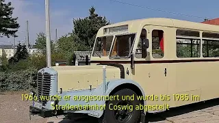 Historische Kraftfahrzeuge des Dresdner Nahverkehrs e.V.  -  Büssing NAG 900 Baujahr 1938