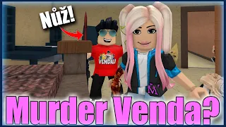 NECHÁ MĚ VENDA PŘEŽÍT NEBO NE?😲 Roblox Murder Mystery 2 @VendaliRoblox