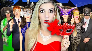 Giant Masquerade Ball at Hacker Mansion to Win $10,000! (Game Master Challenge) | Rebecca Zamolo