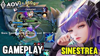 AOV : SINESTREA GAMEPLAY | FAST GAME - ARENA OF VALOR