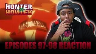 I STAN FEITAN!! | Hunter x Hunter Ep 97-98 Reaction