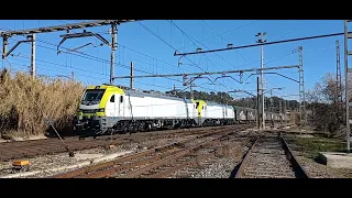 Primer tren de ancho ibérico con las nuevas Euro 6000 de Stadler de Captrain