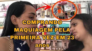 COMPRINHAS De MAQUIAGEM Pela PRIMEIRA VEZ + fã da @SaraKellen