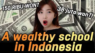 Reaksi Wanita KOREA SHOCKED SEKOLAH TERMAHAL di INODESIA🤑 | TOP 10 SEKOLAH TERMAHAL